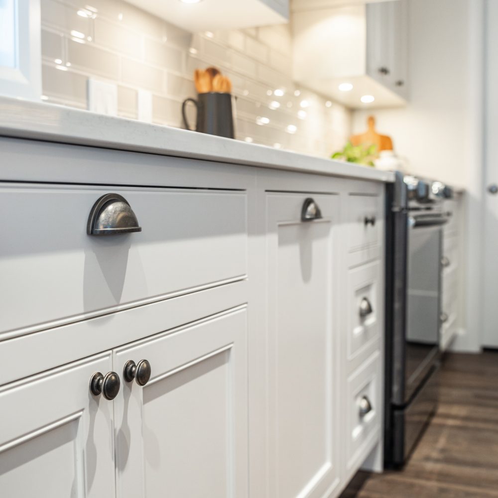 Cabico Custom Cabinets - Farmhouse kitchen project - Bottom Cabinets