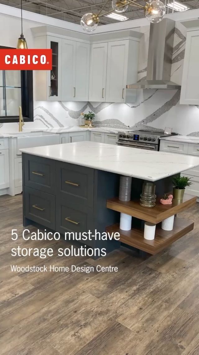 5 must-have storage solutions featured in the @woodstock_home_design_centre Cabico showroom!

Which one is your favourite? Comment below!