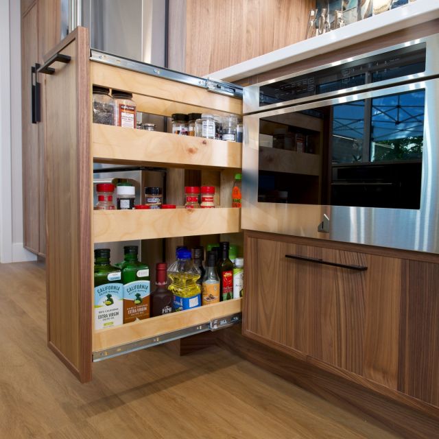 The real custom cabinetry test happens when you open the drawers and doors. The @professionalremodeler 2021 Model ReModel project is filled with storage solutions.

Designed by Mark and Mina Fies of Synergy Design and Construction. 

Cabinetry:
Unique Series frameless cabinetry:
Natural Black Walnut, 90 door style

#CabicoCabinetry #HelloCabico #CustomKitchens #CustomCabinets #CustomCabinetry #CustomCabinetryDesign #CabinetGoals #KitchenCabinets #UniqueSeries #CabicoUnique #ModelReModel #ProRemodeler