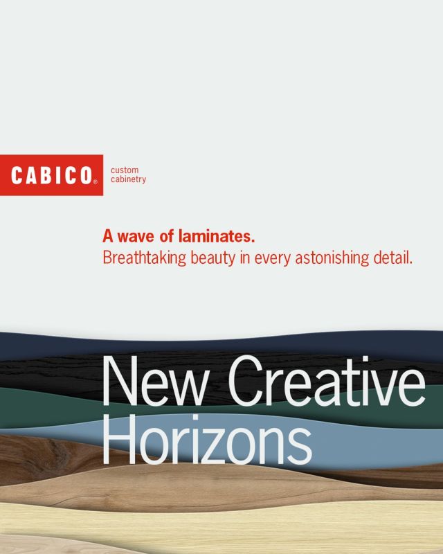 Cabico presents an inspiring variety of breathtaking products for both the Unique and Essence Series. Offering unmatched durability, consistency, and easy maintenance, our new offerings feature strikingly realistic finishes that are sure to capture the eye—and your imagination. 
Dive into New Creative Horizons! Link in bio.

#cabicolaminates #cabicocabinets #premiumcabinetry #customcabinets #laminatecabinets #luxurydesign