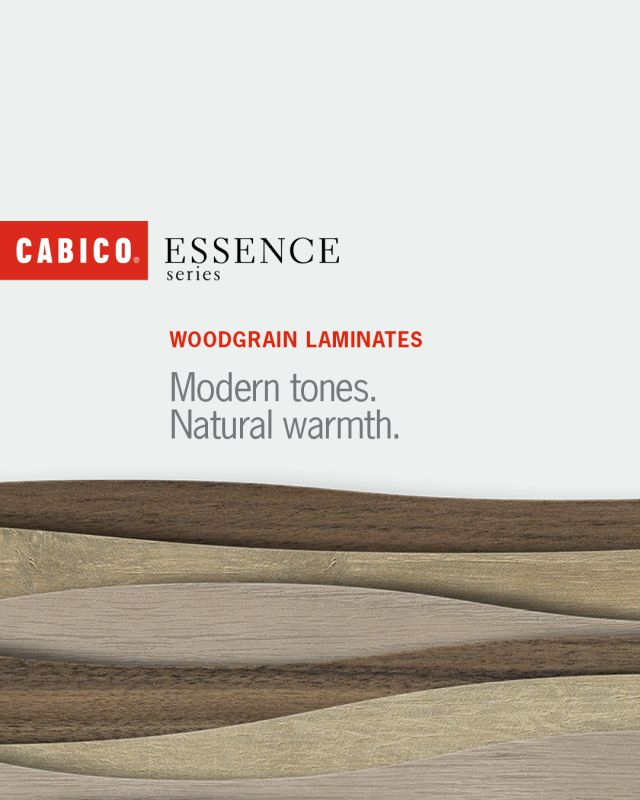 The new shades of Woodgrain Laminates are perfectly attuned to contemporary trends, embracing hues of blond woods and various browns. Low maintenance and highly durable, these laminates bring the essence of the forest into your space with stunning visual and tactile fidelity.
Dive into New Creative Horizons! Link in bio.

#cabicolaminates #cabicocabinets #premiumcabinetry #customcabinets #laminatecabinets #luxurydesign
