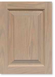 Princeton door style sample with Champagne Stain finish