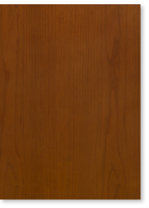 New Haven door style sample with Gunstock stain, matte finish