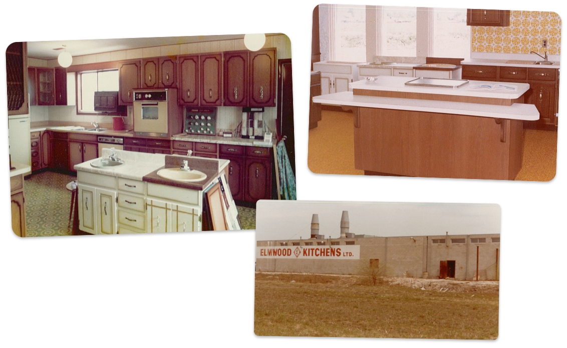 Elmwood in the 70s, kitchens and plant 