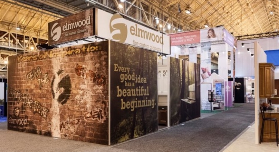 Elmwwod booth at KBIS