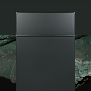 Black Jade paint door sample